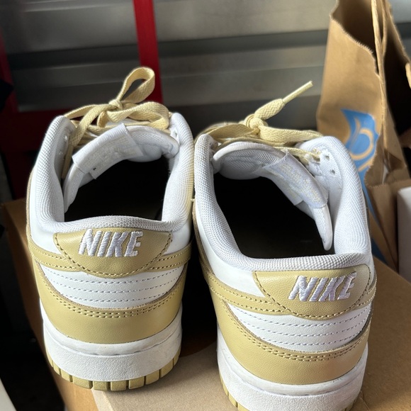 Nike Cream and White Sneakers - Picture 2 of 3